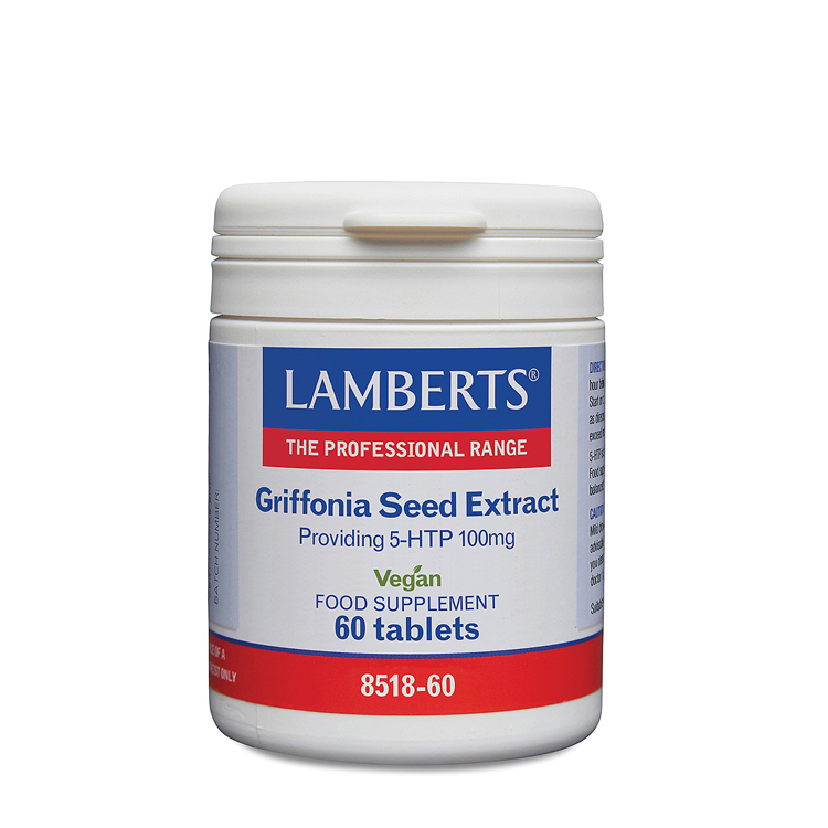 Lamberts Griffonia Seed Extract Providing 5HTP 100mg  60 tabs